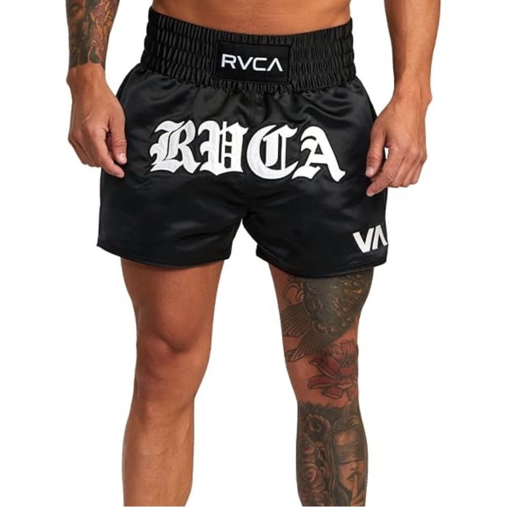 RVCA Black Athletic Men's Shorts